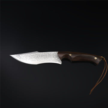 The Rebellien Damascus Steel Fixed Blade